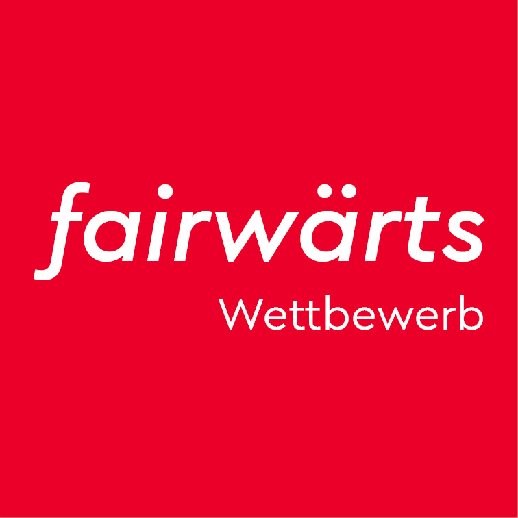 Das Logo des fairwärts-Wettbewerbs.