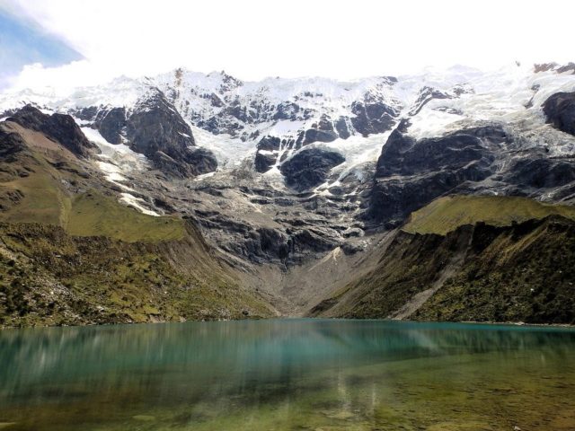 Lagunen in Peru.