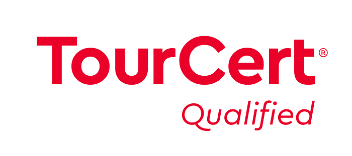 Logo TourCert Qualified Das TourCert Qualified Logo.